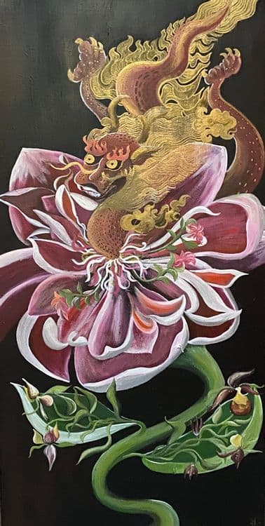 Цветок-дракон/Dragonflower